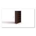 Office Filing Cabinets & Shelves | Alera AE1NNN-B366514 HRG 36 in. x 14 in. x 65 in. 5-Shelf Seville Bookcase - Mahogany image number 1