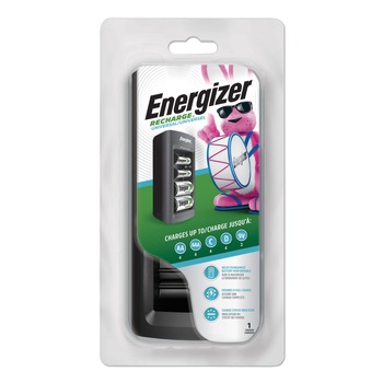 Energizer CHFCB5 Family Battery Charger for Multiple Battery Sizes