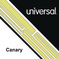 Office Jansan | Universal UNV11201 8.5 in. x 11 in. 20-lb. Deluxe Colored Paper - Canary (500/Ream) image number 3