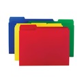 Art & Craft Paper | Smead 10505 0.75 in. Expansion Top Tab Letter Size Poly Colored File Folders - Assorted Colors (12/Pack) image number 4