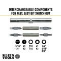 Nut Drivers | Klein Tools 32500 11-in-1 Multi-Bit Screwdriver / Nut Driver Multi Tool image number 1