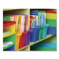 Boxes & Bins | Storex 70123E06C Small Book Bin, 1.5 gal, 4.5-in x 11.75-in x 8.5-in, Black, 6/Pack image number 5