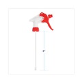 Cleaning Tools | Boardwalk BWK09227 8 in. Tube Trigger Sprayer for 16 - 24 oz. Bottles - Red/White (24/Carton) image number 3