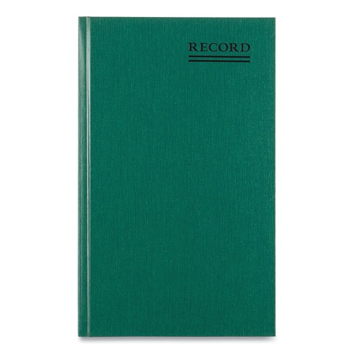 Office Jansan | National 56131 Emerald Series 12.25 in. x 7.25 in. Sheets Account Book - Green image number 0
