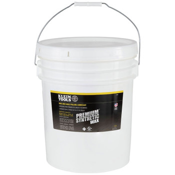 LUBRICANTS | Klein Tools 51013 5 Gallon Premium Synthetic Wax Cable Pulling Lube