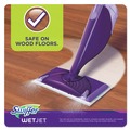 Cleaning & Janitorial Supplies | Swiffer 08443 WetJet 11.3 in. x 5.4 in. System Cloth Refills - White (24-Piece/Box, 4 Boxes/Carton) image number 8