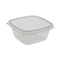 Bulk Savings Pricing 2 | Pactiv Corp. SAC0516 EarthChoice 16 oz. Square Recycled Bowl - Clear (504/Carton) image number 0