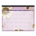 Art & Craft Paper | AT-A-GLANCE 5035 Paper Flowers 22 in. x 17 in. 12-Month (Jan to Dec) 2025 Floral Artwork Desk Pad - Multicolor image number 0