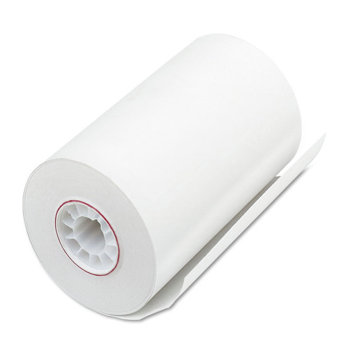 Office Jansan | PM Company 5209 3.13 in. x 90 ft. Direct Thermal Printing Thermal Paper Rolls - White (72/Carton) image number 0