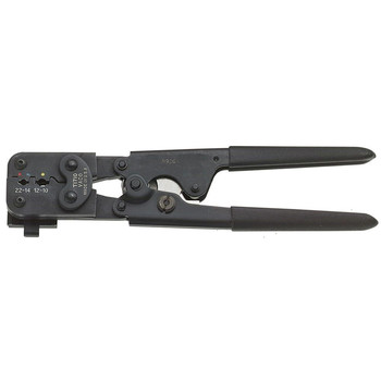 Klein Tools 9 in. Compound Action Ratcheting Crimper - Insulated Terminals