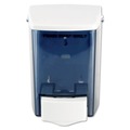Hand Soaps | Impact IMP 9335 Encore Foam-eeze 4.5 in. x 4 in. x 6.25 in., 900 mL, See Thru, Bulk Foam Soap Dispenser - White image number 1