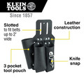 Tool Belts | Klein Tools S5118PRS Lineman's Tool Pouch image number 1