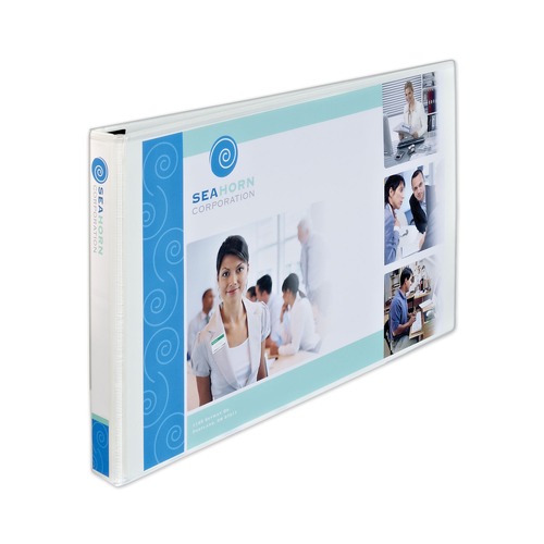Office Jansan | Avery 72125 11 in. x 17 in. 1.5 in. Capacity 3 Rings Heavy-Duty View Binders - White image number 0