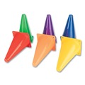 Toys | Champion Sports TC9SET 5 in. x 5 in. Base 9 in. Tall  High-Visibility Plastic Cones - Assorted Colors (6/Set) image number 4