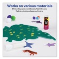 Office Jansan | Avery 00166 0.26 oz. Permanent Glue Stic - Applies White/Dries Clear image number 5