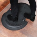 Office Jansan | Floortex FCA5XBK2535 AFS-TEX 5000 26 in. x 36 in. Anti-Fatigue Bespoke Mat - Midnight Black image number 7