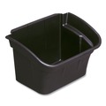 Cleaning Carts | Rubbermaid Commercial FG335488BLA 4 Gallon Utility Bin (Black) image number 0