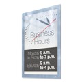  | Durable 400023 8.5 in. x 11 in. DURAFRAME SUN Sign Holder - Silver Frame (2/Pack) image number 9