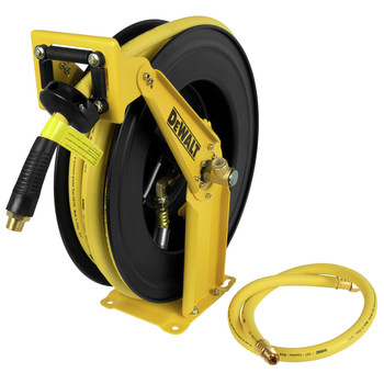 AIR HOSES AND REELS | Dewalt DXCM024-0344 1/2 in. x 50 ft. Double Arm Auto Retracting Air Hose Reel