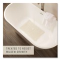 Office Jansan | Rubbermaid Commercial 1982726 Safti Grip Latex-Free 16 in. x 28 in. Vinyl Bath Mat - White image number 4