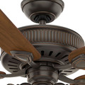 Ceiling Fans | Casablanca 54006 54 in. Ainsworth Gallery 3 Light Onyx Bengal Ceiling Fan with Light image number 5