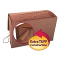  | Smead 70369 TUFF 1/15-Cut Tab 1 to 31 Expanding Wallet with Elastic Cord Closure - Legal, Redrope image number 2