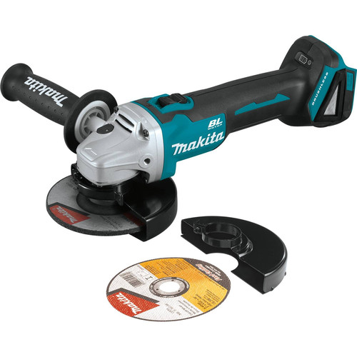 Cut Off Grinders | Makita XAG09Z 18V LXT Lithium-Ion Brushless Cordless 4-1/2 in. / 5 in. Cut-Off/Angle Grinder with Electric Brake (Tool Only) image number 0