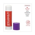 Office Jansan | Universal UNV74752 1.3 oz. Dry-Clear Glue Sticks - Purple (12/Pack) image number 5