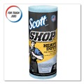 Cleaning & Janitorial Supplies | Scott 32992 10.4 in. x 11 in. 1-Ply Heavy Duty Pro Shop Towels - Blue (12 Rolls/Carton) image number 9
