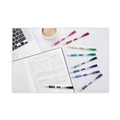 Office Jansan | Paper Mate 2164121 #2 0.7 mm HB Clear Point Mechanical Pencil Black Lead - Assorted Barrel Colors (10/Pack) image number 1