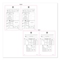 White Boards | U Brands 3688U00-01 20 x 5.5 Undated One-Week Cubicle Glass Dry Erase Board - White Surface image number 3