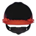 Hard Hats | MSA 10092015 Specialty V-Gard Protective Cap with Fas-Trac Suspension - Black Fire image number 1
