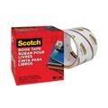 Office Jansan | Scotch 845-300 3 in. Core 3 in. x 15 yds. Book Tape - Clear (1-Roll) image number 1