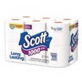 Toilet Paper | Scott 10060 1-Ply 4.1 in. x 3.7 in. Septic Safe Toilet Paper - White (48/Carton) image number 1