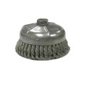 Grinding, Sanding, Polishing Accessories | Weiler 12376 6 in. Single Row Knot Wire Cup Brush image number 0