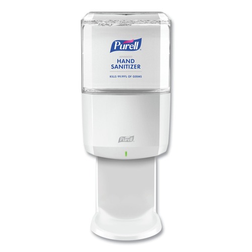 Labor Day Sale! Save $30 off $199! | PURELL 7720-01 ES8 5.25 in. x 8.56 in. x 12.13 in. 1,200 mL Touch Free Hand Sanitizer Dispenser - White (1/Carton) image number 0