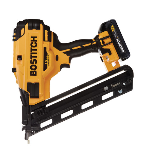 Bostitch Bcn650d1 20v Max 2 0 Ah Lithium Ion 15 Gauge Fn Angled Finish Nailer Kit Cpo Outlets