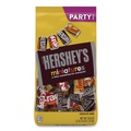 Snacks | Green Rabbit 21458 35.9 oz. Bag Miniatures Variety Party Pack - Assorted Chocolates image number 0