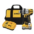 Hammer Drills | Factory Reconditioned Dewalt DCD1007WW1R 20V MAX XR Lithium-Ion Brushless 3-Speed 1/2 in. Cordless Hammer Drill Kit with POWERPACK (8 Ah) image number 0
