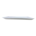 Food Trays, Containers, and Lids | GEN 9PWH 12.25 in. x 9.25 in. x 0.62 in. #9P Meat Trays - White (200/Carton) image number 3