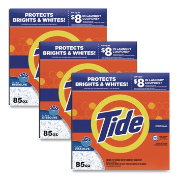 Tide 85 oz HE Powder Laundry Detergent - Original Scent (3/Carton)