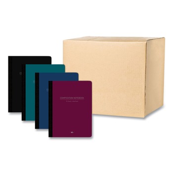 Roaring Spring 77290 9.75 in. x 7.5 in. Sheets Poly Flex Composition Notebook - Randomly Assorted Cover Colors (24/Carton)