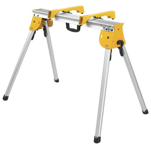 Miter Saw Accessories | Dewalt DWX725B 11 in. x 36 in. x 32 in. Heavy Duty Work Stand with Miter Saw Mounting Brackets - Silver/Yellow image number 0