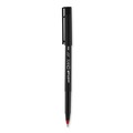 Pens | uni-ball 60042 ONYX Extra-Fine 0.5 mm Roller Ball Pen - Black/Red Barrel (1-Dozen) image number 2