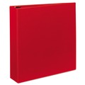 Office Jansan | Avery 79582 3 One Touch EZD Rings 2 in. Capacity 11 in. x 8.5 in. Heavy-Duty Non-View Binder with DuraHinge - Red image number 1