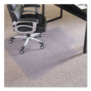ES Robbins 124054 Performance Series Chair Mat With Anchorbar For Carpet Up To 1-in, 36 X 48, Clear