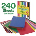 Paper & Printables | Crayola 99-3200 9 in. x 12 in. Construction Paper - Assorted Colors image number 5