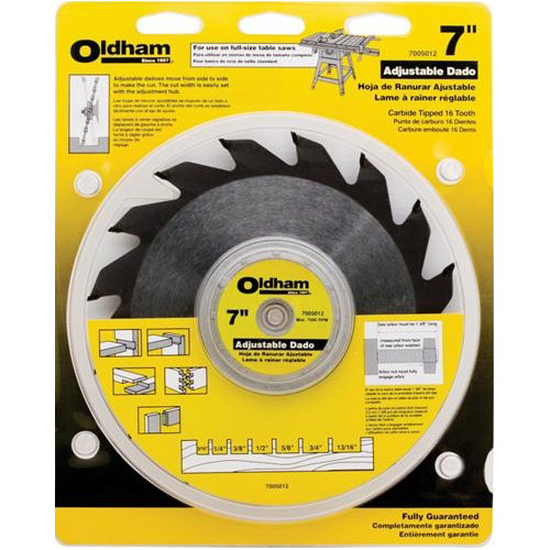 Porter Cable 7005012 Oldham 7 In Adjustable Dado Blade Cpo Outlets