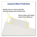 Office Jansan | Avery 11836 Big Tab 11 in. x 8.5 in. 8-Tab Insertable Plastic Dividers - Clear (1-Set) image number 6