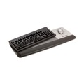 Mouse Pads & Wrist Support | 3M WR422LE 25.5 in. x 10.6 in. Antimicrobial Gel Mouse Pad/Keyboard Wrist Rest Platform - Black/Silver image number 0